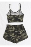 Kadın Kamuflaj Desenli Askılı Crop Top Ve Şortlu Gecelik Takım – Modern, Konforlu Ve Günlük Kombinlere Uygun Kadın Kamuflaj Desenli Askılı Crop Top Ve Şortlu Gecelik Takım – Modern, Konforlu Ve Günlük Kombinlere Uygun
