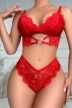 Kadın Kırmızı Kalp Tokalı Çapraz Lastik Detaylı Dantel İç Çamaşır Takımı – Modern, Konforlu Kadın Kırmızı Kalp Tokalı Çapraz Lastik Detaylı Dantel İç Çamaşır Takımı – Modern, Konforlu