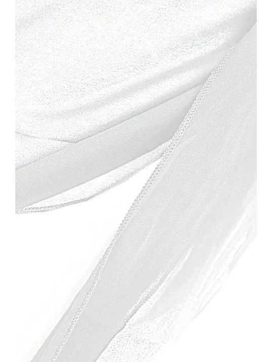 Kadın Siyah Beyaz Transparan Belden Bağlamalı Pareo 2'li – Modern Ve Şık Tasarım