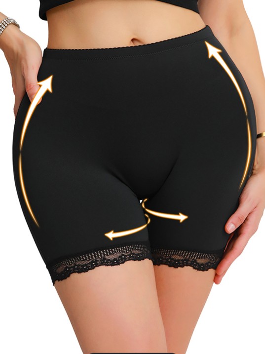 Kadın Siyah Pop Up Kalça Kaldırıcı ve Sekillendirici Dantel Paçalı Şort Külot – Modern ve Şık Tasarım Kadın Siyah Pop Up Kalça Kaldırıcı ve Sekillendirici Dantel Paçalı Şort Külot – Modern ve Şık Tasarım