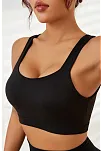 Kadın Siyah Sırtı Açık Derin Göğüs Dekolteli Şık Crop Top Bluz – Şık, Rahat Ve Kolay Kombinlenebilir