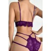 Kadın Mor Dantel Cut-out Detaylı Şık Sütyen Ve Külot Takımı – Modern, Konforlu Ve Günlük Kombinlere Uygun Kadın Mor Dantel Cut-out Detaylı Şık Sütyen Ve Külot Takımı – Modern, Konforlu Ve Günlük Kombinlere Uygun