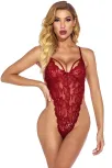 Kadın Bordo Dantelli, Tangalı Ve İp Askılı Şık İç Çamaşır Takımı – Modern, Konforlu Ve Günlük Kombinlere Uygun
