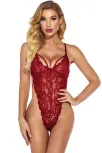 Kadın Bordo Dantelli, Tangalı Ve İp Askılı Şık İç Çamaşır Takımı – Modern, Konforlu Ve Günlük Kombinlere Uygun
