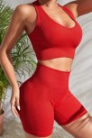 Kadın Kırmızı Yüksek Bel Çapraz Sırt Detaylı Şortlu Gecelik Takım – Modern, Konforlu Ve Günlük Kombinlere Uygun Kadın Kırmızı Yüksek Bel Çapraz Sırt Detaylı Şortlu Gecelik Takım – Modern, Konforlu Ve Günlük Kombinlere Uygun