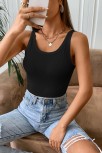 Kadın Siyah Kolsuz Kalın Askılı Uzun Crop Top Bluz & Atlet – Şık, Rahat Ve Kolay Kombinlenebilir Kadın Siyah Kolsuz Kalın Askılı Uzun Crop Top Bluz & Atlet – Şık, Rahat Ve Kolay Kombinlenebilir