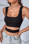 Kadın Siyah Göbek Dekolteli Crop Top Bluz – Şık, Rahat Ve Kolay Kombinlenebilir Kadın Siyah Göbek Dekolteli Crop Top Bluz – Şık, Rahat Ve Kolay Kombinlenebilir