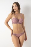 Kadın Pudra Straplez Push Up Dolgulu Sütyen Külot Takımı – Modern, Konforlu Ve Günlük Kombinlere Uygun