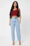 Kadın Bordo Kare Yaka Crop Top Bluz – Şık, Rahat Ve Kolay Kombinlenebilir