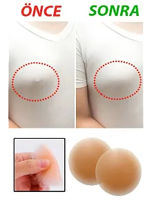 Kadın Ten Silikon Göğüs Ucu Gizleyici Nipple Cover – Modern Ve Şık Tasarım