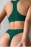 Kadın Yeşil Desteksiz Seamless Tangalı İç Çamaşır Takımı – Modern, Konforlu Ve Günlük Kombinlere Uygun Kadın Yeşil Desteksiz Seamless Tangalı İç Çamaşır Takımı – Modern, Konforlu Ve Günlük Kombinlere Uygun