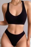 Kadın Siyah Desteksiz Seamless Tangalı İç Çamaşır Takımı – Modern, Konforlu Kadın Siyah Desteksiz Seamless Tangalı İç Çamaşır Takımı – Modern, Konforlu