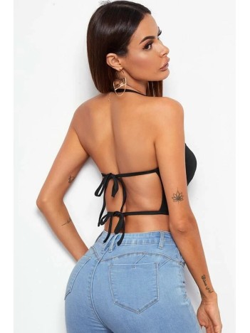 Kadın Siyah Belden Bağlamalı Şık Büstiyer – Modern Ve Şık Tasarım Kadın Siyah Belden Bağlamalı Şık Büstiyer – Modern Ve Şık Tasarım