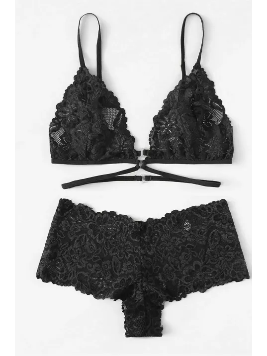 Kadın Siyah Özel Şık Sütyen Külot Takımı – Modern, Konforlu Ve Günlük Kombinlere Uygun