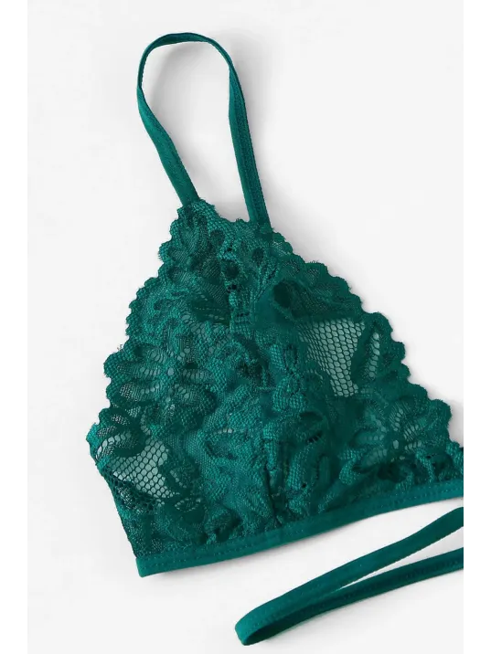 Kadın Yeşil Özel Şık Sütyen Külot Takımı – Modern, Konforlu Ve Günlük Kombinlere Uygun