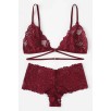 Kadın Bordo Özel Şık Sütyen Külot Takımı – Modern, Konforlu ve Günlük Kombinlere Uygun