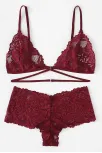 Kadın Bordo Özel Şık Sütyen Külot Takımı – Modern, Konforlu Ve Günlük Kombinlere Uygun