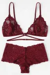 Kadın Bordo Özel Şık Sütyen Külot Takımı – Modern, Konforlu Ve Günlük Kombinlere Uygun