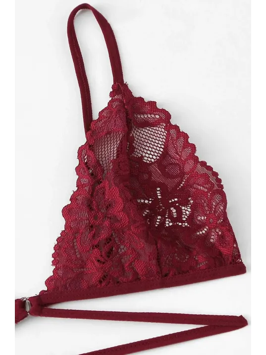 Kadın Bordo Özel Şık Sütyen Külot Takımı – Modern, Konforlu Ve Günlük Kombinlere Uygun