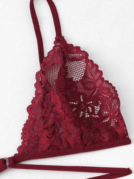 Kadın Bordo Özel Şık Sütyen Külot Takımı – Modern, Konforlu ve Günlük Kombinlere Uygun