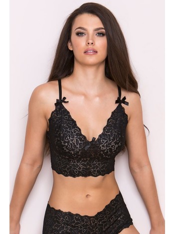 Kadın Siyah Şortlu Dantelli Bralet Takımı – Modern, Konforlu Ve Günlük Kombinlere Uygun