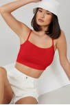 Kadın Kırmızı Ip Askılı Crop Top Büstiyer – Modern Ve Şık Tasarım Kadın Kırmızı Ip Askılı Crop Top Büstiyer – Modern Ve Şık Tasarım