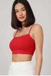Kadın Kırmızı Ip Askılı Crop Top Büstiyer – Modern Ve Şık Tasarım Kadın Kırmızı Ip Askılı Crop Top Büstiyer – Modern Ve Şık Tasarım