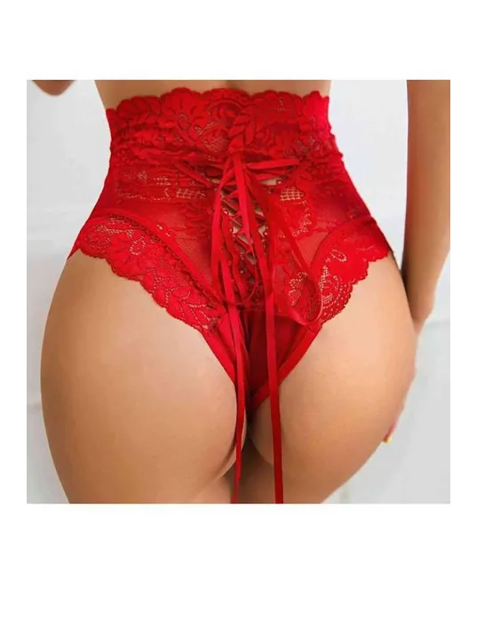 Kadın Kırmızı Yüksek Bel Fantezi Külot – Modern Ve Şık Tasarım Kadın Kırmızı Yüksek Bel Fantezi Külot – Modern Ve Şık Tasarım