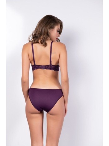 Kadın Mor Dantel Detaylı Sütyen Ve Külot Takım – Modern, Konforlu Ve Günlük Kombinlere Uygun