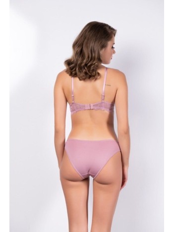 Kadın Pudra Dantel Detaylı Sütyen Ve Külot Takım – Modern, Konforlu Ve Günlük Kombinlere Uygun