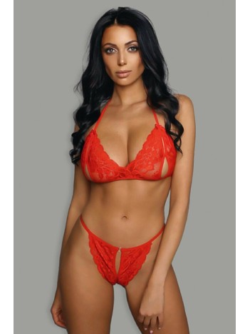 Kadın Kırmızı Dantelli Seksi Sütyen Takımı – Modern, Konforlu ve Günlük Kombinlere Uygun