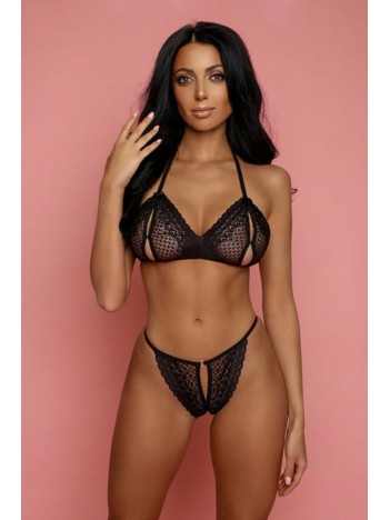 Kadın Siyah Dantelli Seksi Sütyen Takımı – Modern, Konforlu Ve Günlük Kombinlere Uygun