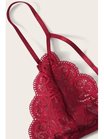 Kadın Bordo Dantel Sütyen Külot Takımı – Modern, Konforlu Ve Günlük Kombinlere Uygun