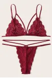 Kadın Bordo Dantel Sütyen Külot Takımı – Modern, Konforlu Ve Günlük Kombinlere Uygun