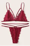 Kadın Bordo Dantel Sütyen Külot Takımı – Modern, Konforlu Ve Günlük Kombinlere Uygun