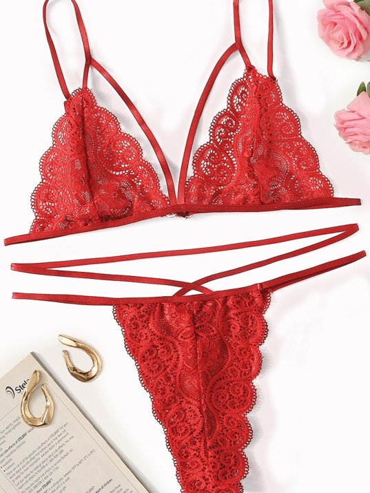 Kadın Kırmızı Dantel Sütyen Külot Takımı – Modern, Konforlu Ve Günlük Kombinlere Uygun Kadın Kırmızı Dantel Sütyen Külot Takımı – Modern, Konforlu Ve Günlük Kombinlere Uygun