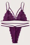 Kadın Mor Dantel Sütyen Külot Takımı – Modern, Konforlu Ve Günlük Kombinlere Uygun