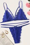 Kadın Mavi Dantel Sütyen Külot Takımı – Modern, Konforlu Ve Günlük Kombinlere Uygun
