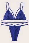 Kadın Mavi Dantel Sütyen Külot Takımı – Modern, Konforlu Ve Günlük Kombinlere Uygun