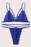 Kadın Mavi Dantel Sütyen Külot Takımı – Modern, Konforlu Ve Günlük Kombinlere Uygun
