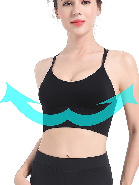 Kadın Siyah Çarpraz İpli Spor Büstiyer – Modern Ve Şık Tasarım Kadın Siyah Çarpraz İpli Spor Büstiyer – Modern Ve Şık Tasarım