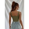 Kadın Haki Yeşili Kalın Askılı Crop Top Büstiyer – Modern Ve Şık Tasarım Kadın Haki Yeşili Kalın Askılı Crop Top Büstiyer – Modern Ve Şık Tasarım