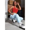 Kadın Kırmızı Kalın Askılı Crop Top Büstiyer – Modern Ve Şık Tasarım Kadın Kırmızı Kalın Askılı Crop Top Büstiyer – Modern Ve Şık Tasarım