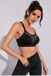 Kadın Siyah Fileli Crop Top Büstiyer – Modern Ve Şık Tasarım Kadın Siyah Fileli Crop Top Büstiyer – Modern Ve Şık Tasarım