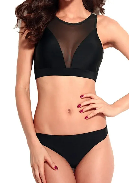 Kadın Siyah Seksi Tüllü Iç Çamaşır Takımı – Modern, Konforlu Ve Günlük Kombinlere Uygun