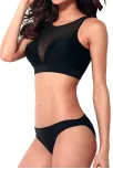 Kadın Siyah Seksi Tüllü Iç Çamaşır Takımı – Modern, Konforlu Ve Günlük Kombinlere Uygun