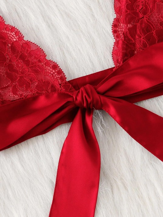 Kadın Kırmızı Dantelli & Kurdelalı Sütyen Külot Takımı – Modern, Konforlu Ve Günlük Kombinlere Uygun Kadın Kırmızı Dantelli & Kurdelalı Sütyen Külot Takımı – Modern, Konforlu Ve Günlük Kombinlere Uygun