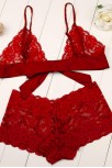 Kadın Kırmızı Dantelli & Kurdelalı Sütyen Külot Takımı – Modern, Konforlu Ve Günlük Kombinlere Uygun Kadın Kırmızı Dantelli & Kurdelalı Sütyen Külot Takımı – Modern, Konforlu Ve Günlük Kombinlere Uygun