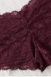 Kadın Bordo Dantelli & Kurdelalı Sütyen Külot Takımı – Modern, Konforlu Ve Günlük Kombinlere Uygun