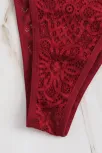 Kadın Bordo Özel Seksi Sütyen Külot Takımı – Modern, Konforlu Ve Günlük Kombinlere Uygun
